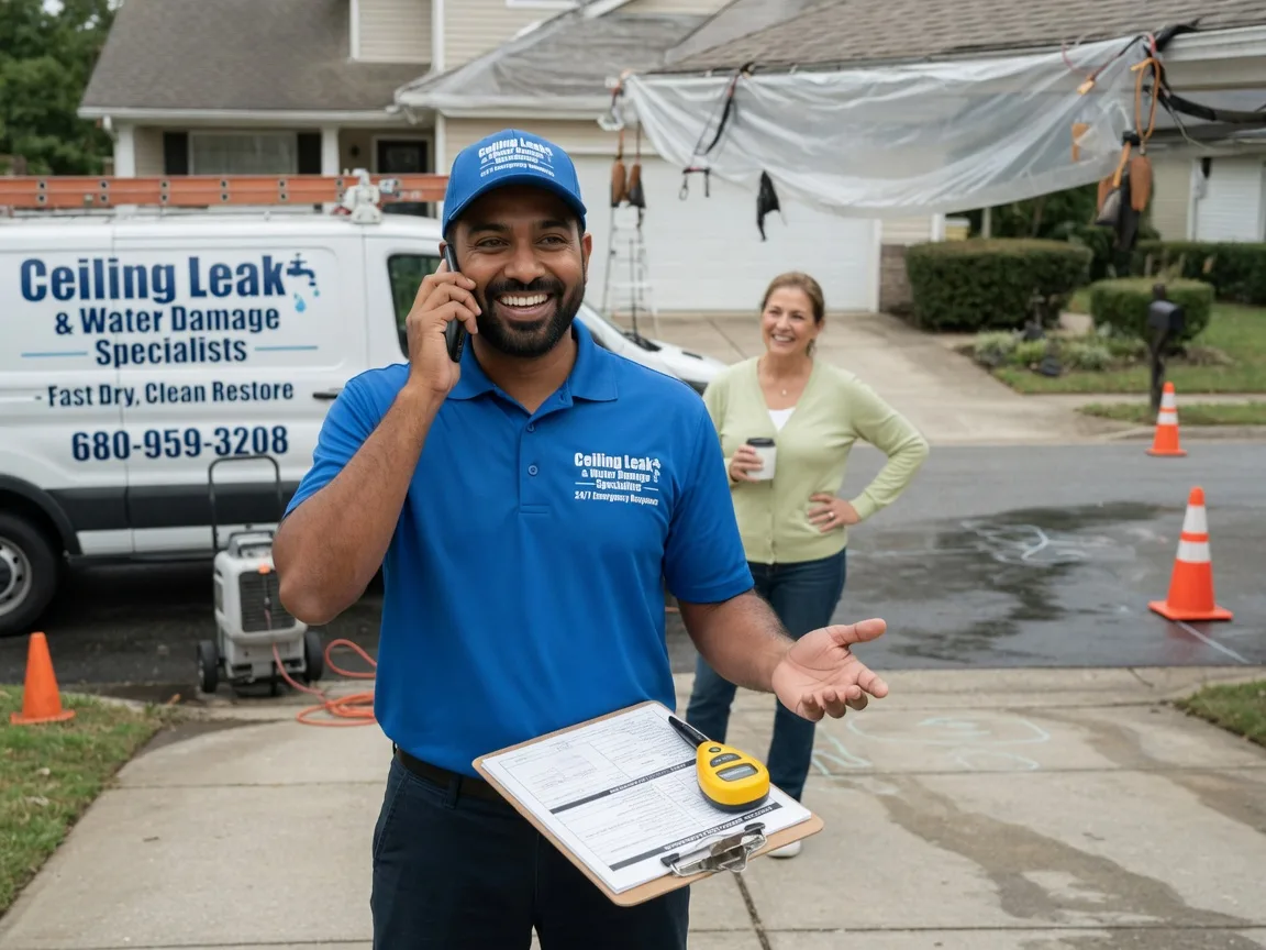 Ceiling Leak Cleanup Casas Adobes, AZ FAQs